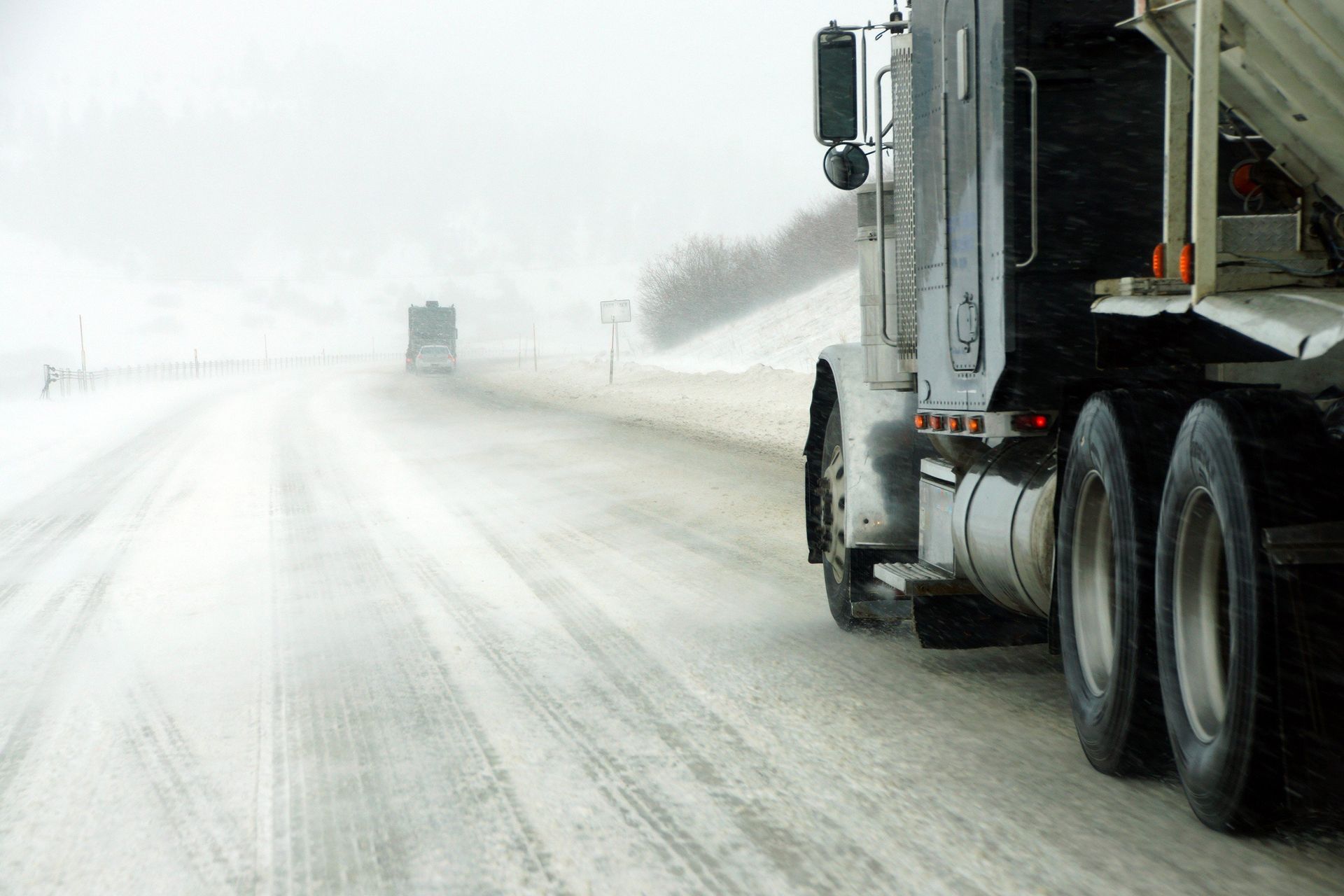 Trucking; Winter; Haul